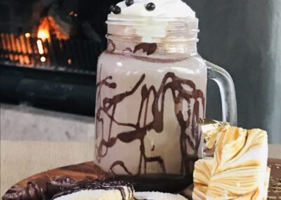 Kapama marshmallows shortbread