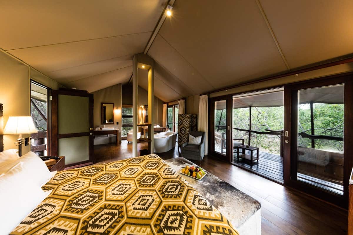 Kapama Buffalo Camp luxury Tent Interior 4