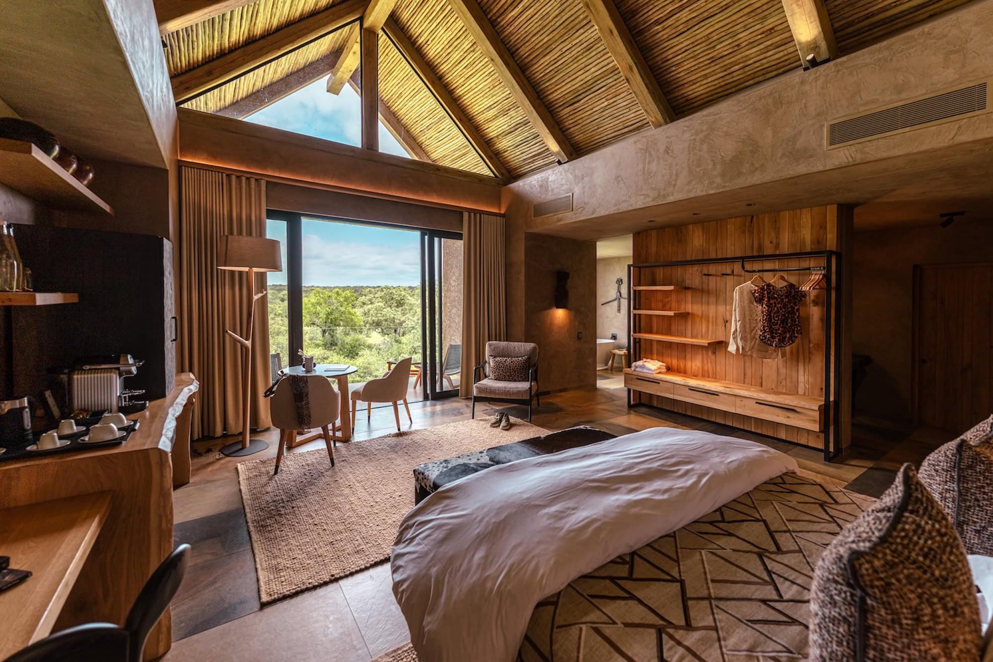 Kapama River Lodge Tamboti Superior suite Top floor view