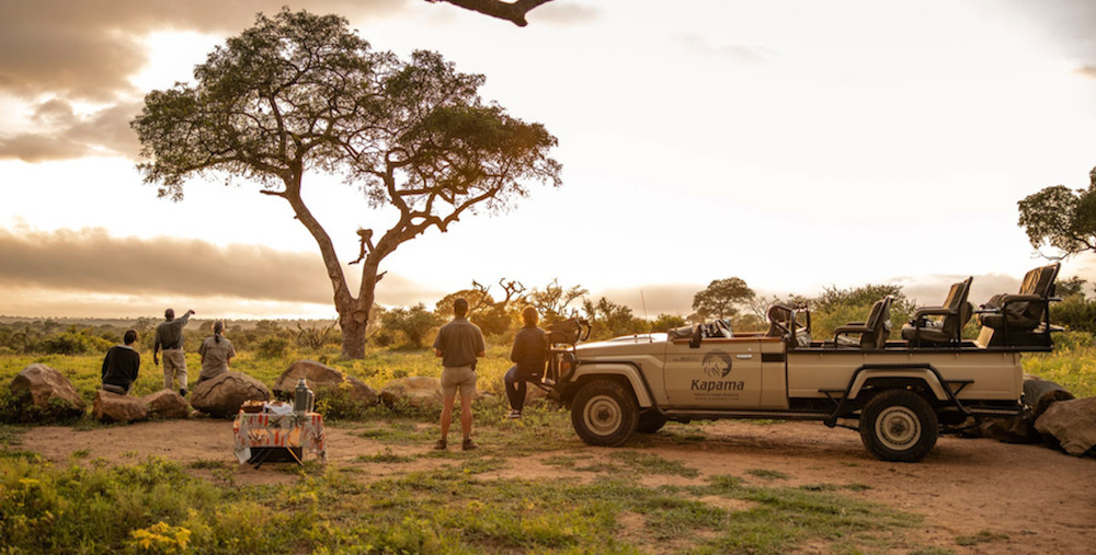 Kapama Game Reserve sunrise stop